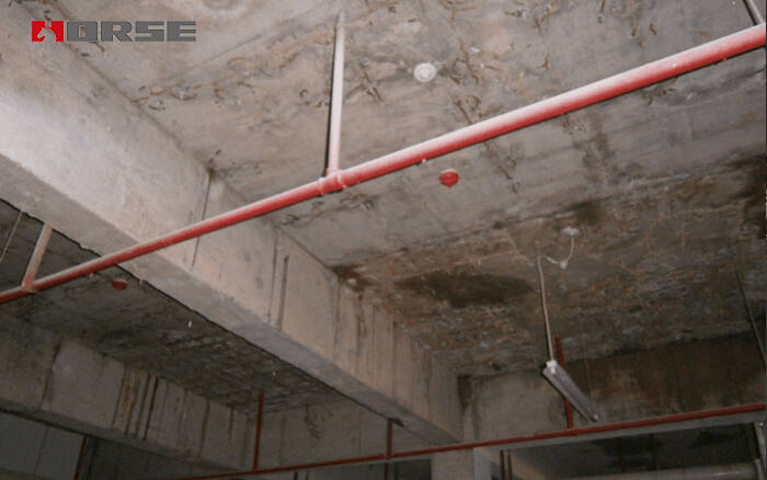 Crack repair of cast-in-place slab Crack repair of cast-in-place slab