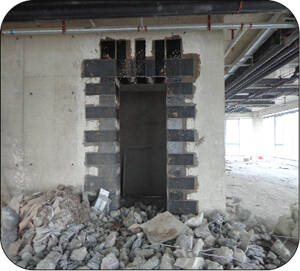 Opening Strengthening with HM-30 Carbon Fiber Fabric Opening Strengthening with HM-30 Carbon Fiber Fabric
