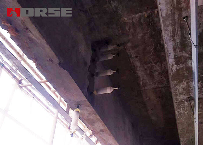 crack repair with injection adhesive crack repair with injection adhesive