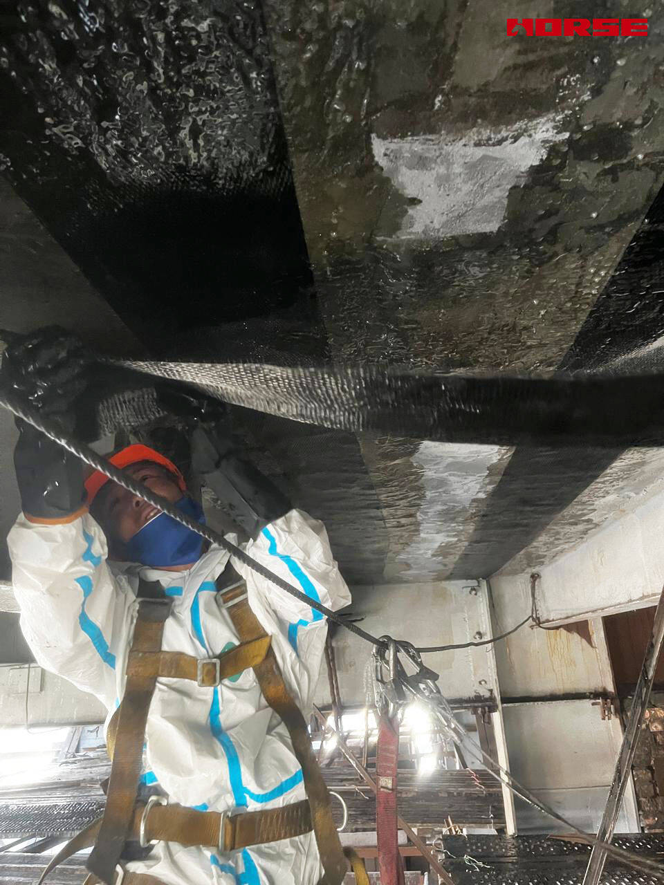 Carbon Fiber Reinforced Coke Storage Bunker