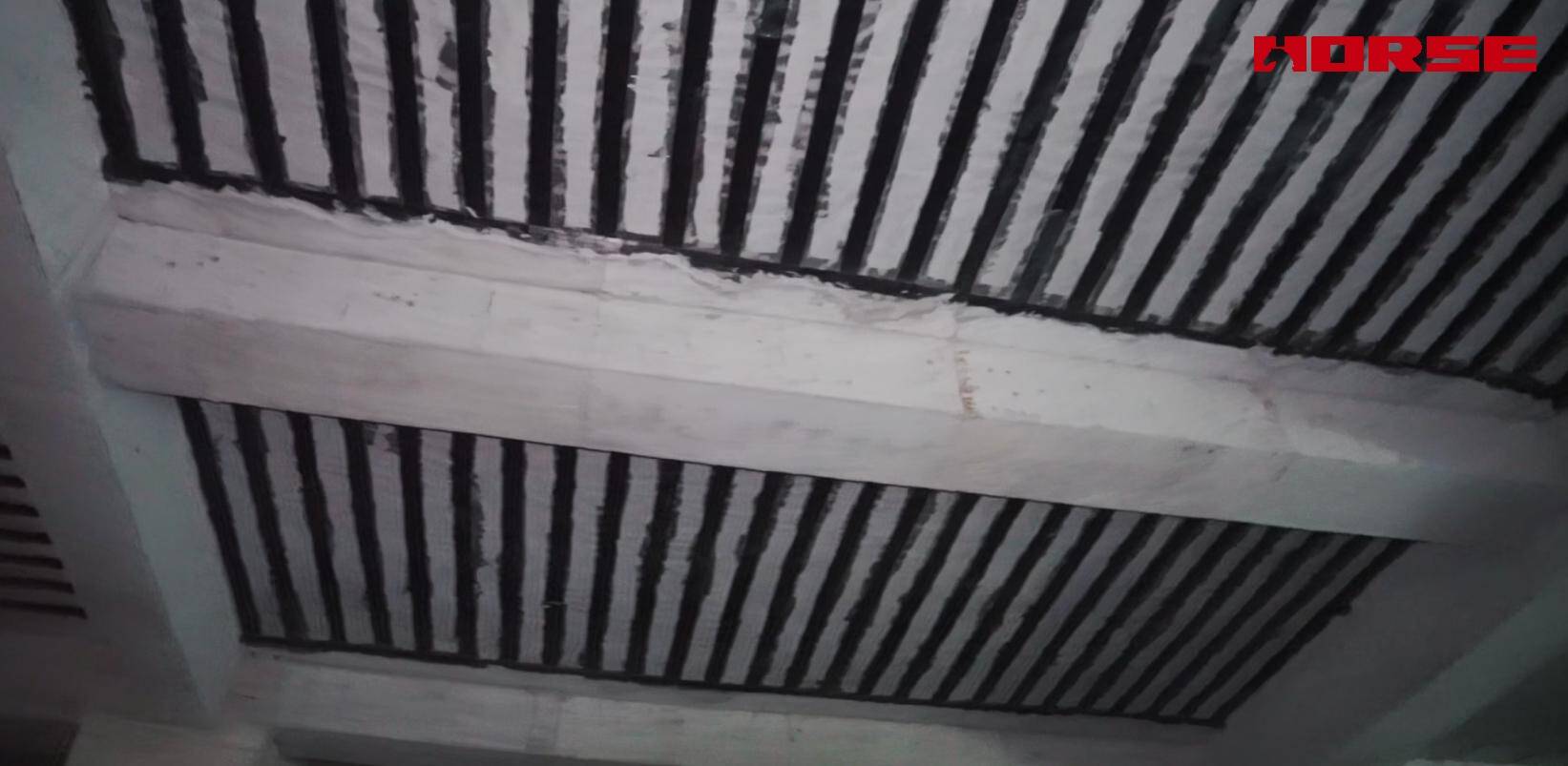 Strengthening Concrete Cruise Center by Carbon Fiber
