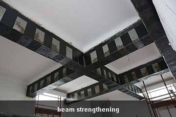 carbon sheet structural strengthening